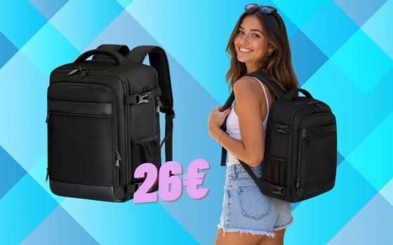 Basta costi assurdi su Ryanair con questo zaino da viaggio a soli 26€