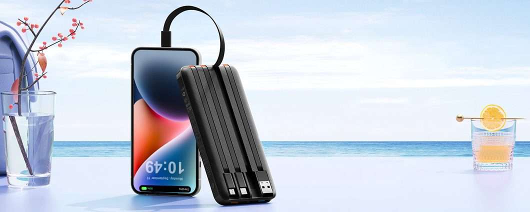 Il powerbank infinito da portare in aereo è in sconto al Prime Day