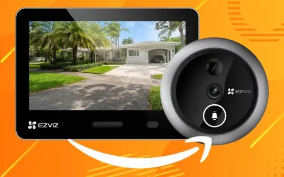 Controllo remoto, video 4K e sicurezza avanzata: spioncino digitale EZVIZ EP4