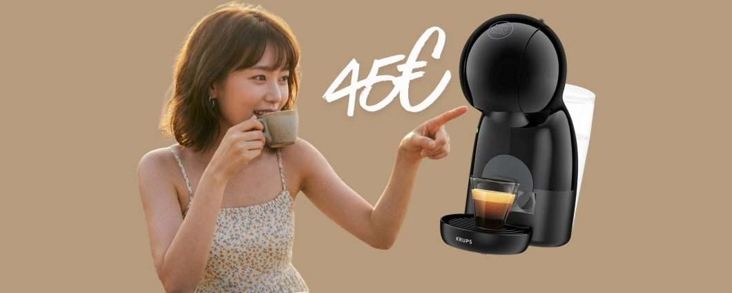 Costa pochissimo e fa un caffè spettacolare: Krups Piccolo Xs a soli 45€