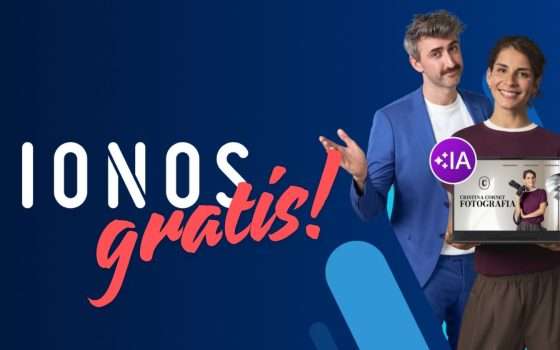 Crea il tuo sito web personalizzato con IONOS: attiva oggi e hai 1 anno gratis