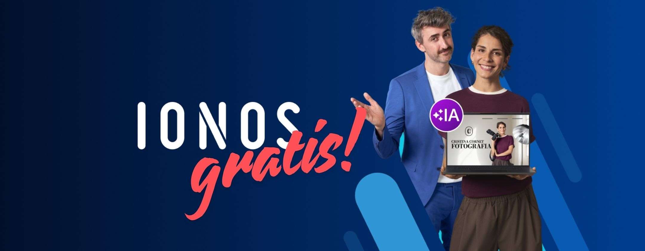 Crea il tuo sito web personalizzato con IONOS: attiva oggi e hai 1 anno gratis