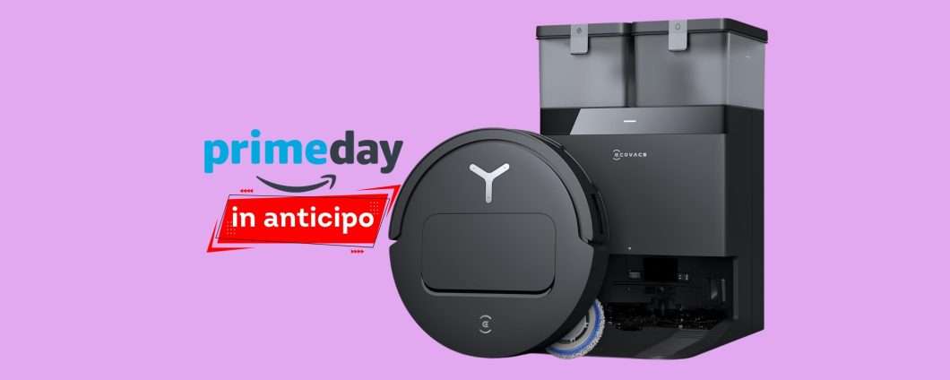 ECOVACS DEEBOT T50 OMNI al minimo storico con Prime Day in anticipo