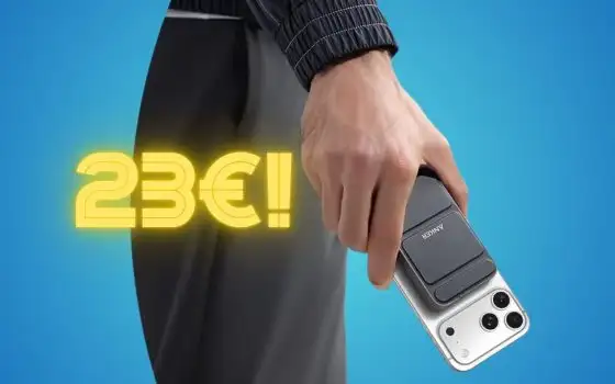 Energia extra ovunque con il Power Bank MagSafe Pieghevole di Anker a 23€