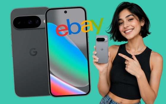 Google Pixel 10 da 256GB in doppio sconto su eBay: l'affare del giorno
