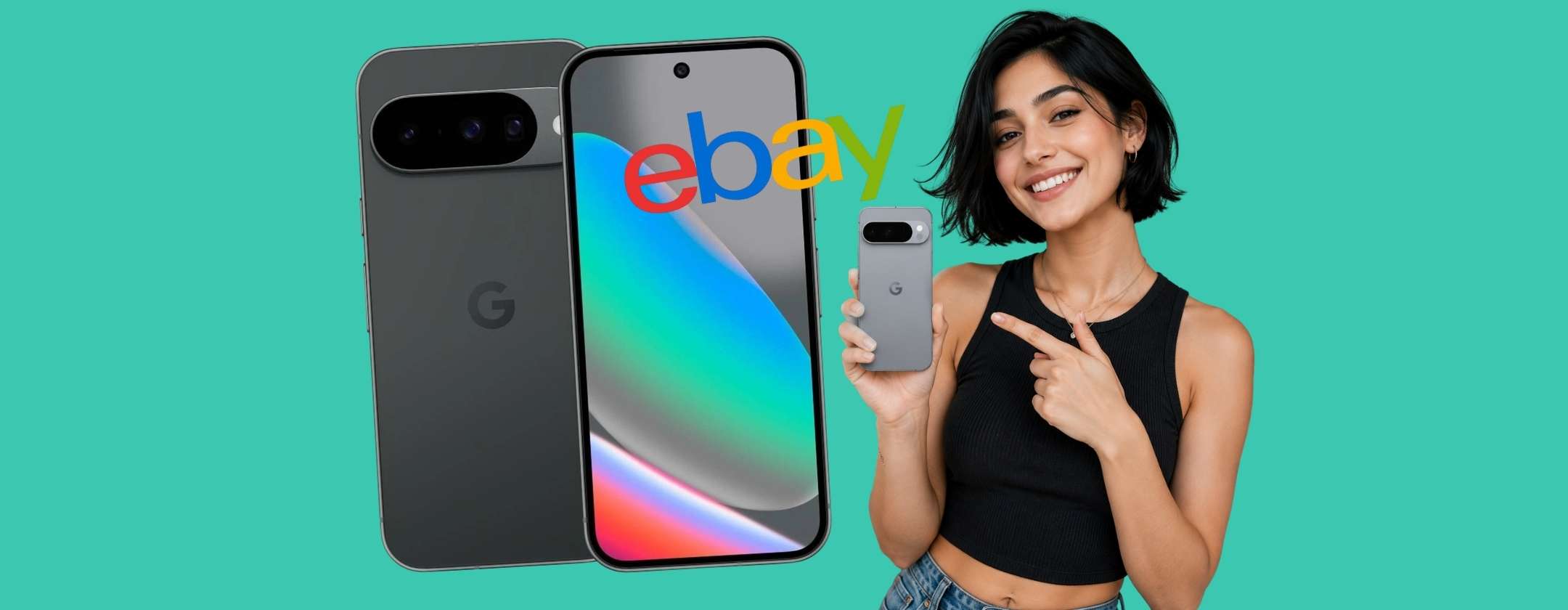 google-pixel-10-256gb-doppio-sconto-ebay-affare-del-giorno