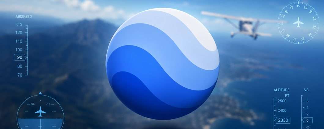 C'è un simulatore di volo nascosto in Google Earth