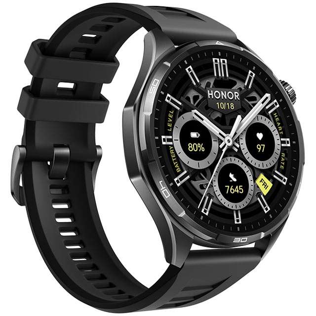 HONOR Watch 6 nella colorazione Shadow Black
