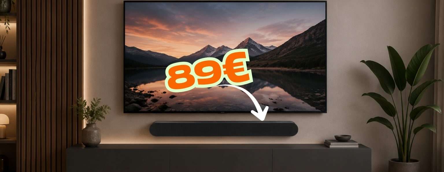 Anteprima: Immergiti nel suono con la Soundbar Samsung da 140W (89€ con Prime)
