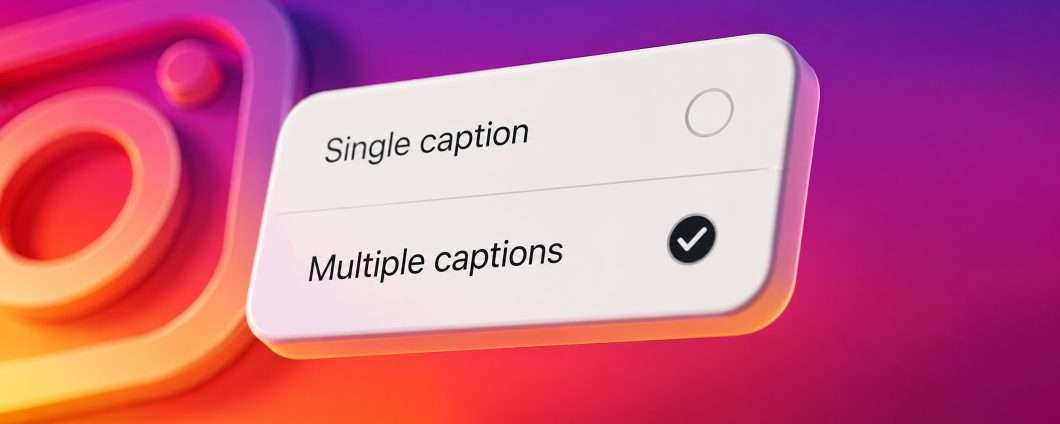 Instagram, didascalie diverse per ogni contenuto del carosello