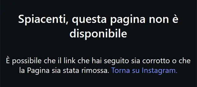 Down anche Instagram, non carica