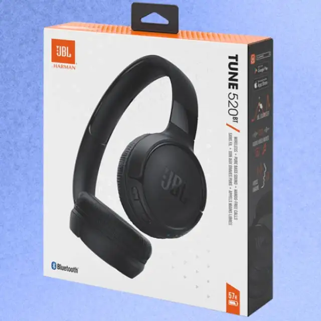 Le cuffie wireless JBL Tune 520BT