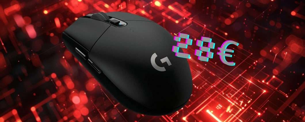 Logitech G G305 LIGHTSPEED con sensore 12K HERO a soli 28€ su Amazon