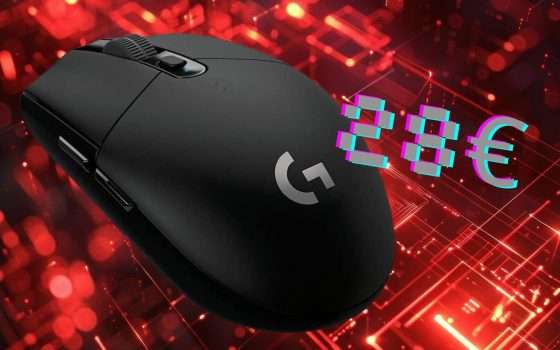 Logitech G G305 LIGHTSPEED con sensore 12K HERO a soli 28€ su Amazon