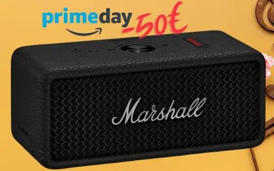 Marshall Emberton III: suono leggendario ovunque tu vada (Prime Day)
