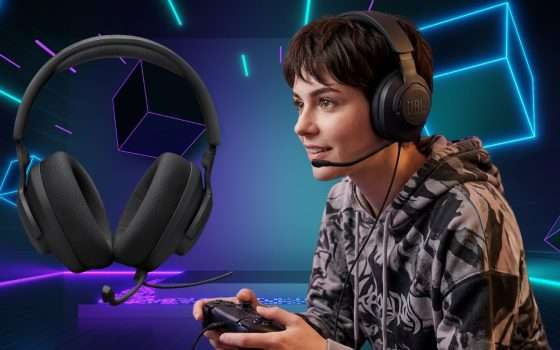 Mini prezzo e ottima qualità con le cuffie da gaming JBL Quantum 100M2