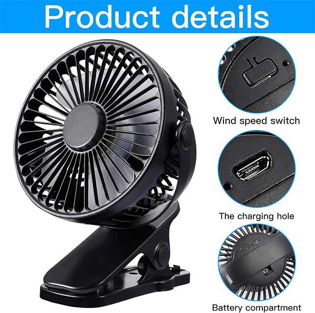 Il mini ventilatore portatile USB di Binnan