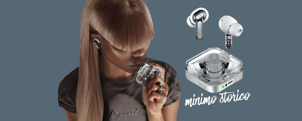 I mitici Nothing Ear (3) al minimo storico con le offerte Prime Day