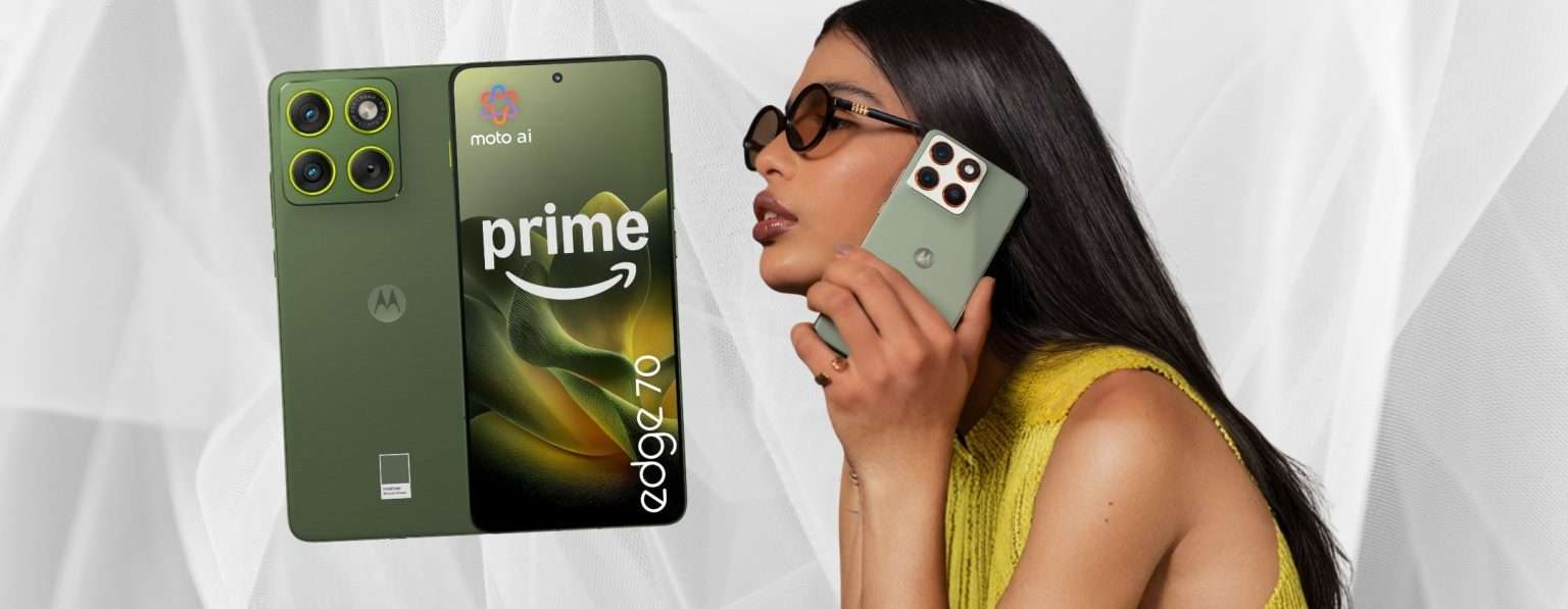 Anteprima: Motorola edge 70 (12/512GB) in offerta Prime Day in anticipo su Amazon