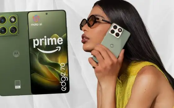 Motorola edge 70 (12/512GB) in offerta Prime Day in anticipo su Amazon