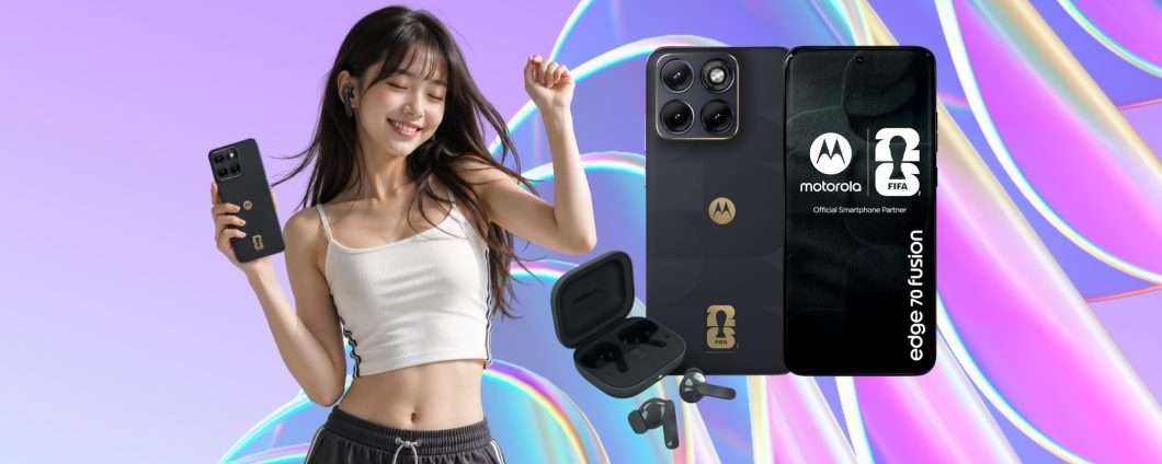 Motorola edge 70 fusion e moto buds bass al Prime Day in anticipo (offertona)