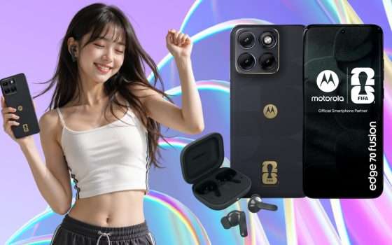Motorola edge 70 fusion e moto buds bass al Prime Day in anticipo (offertona)