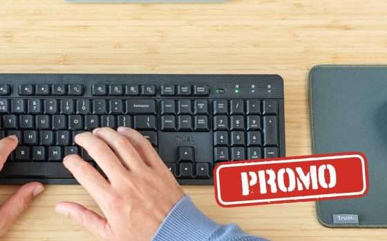 Mouse e Tastiera Wireless Trust Ymo II a meno di 20€ su Amazon