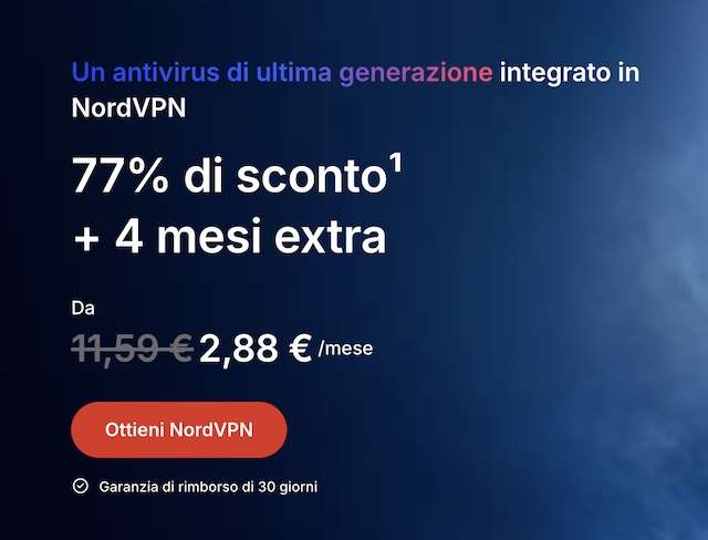 nordvpn offerta