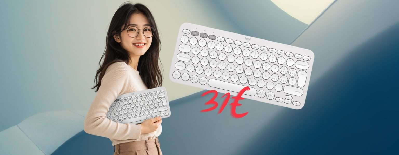 Anteprima: Più spazio, comfort e lavori ovunque: tastiera wireless Logitech Pebble Keys 2 K380s