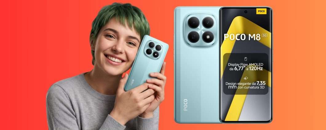 POCO M8 5G da 256GB: rapporto qualità prezzo top (offerta Prime Day)