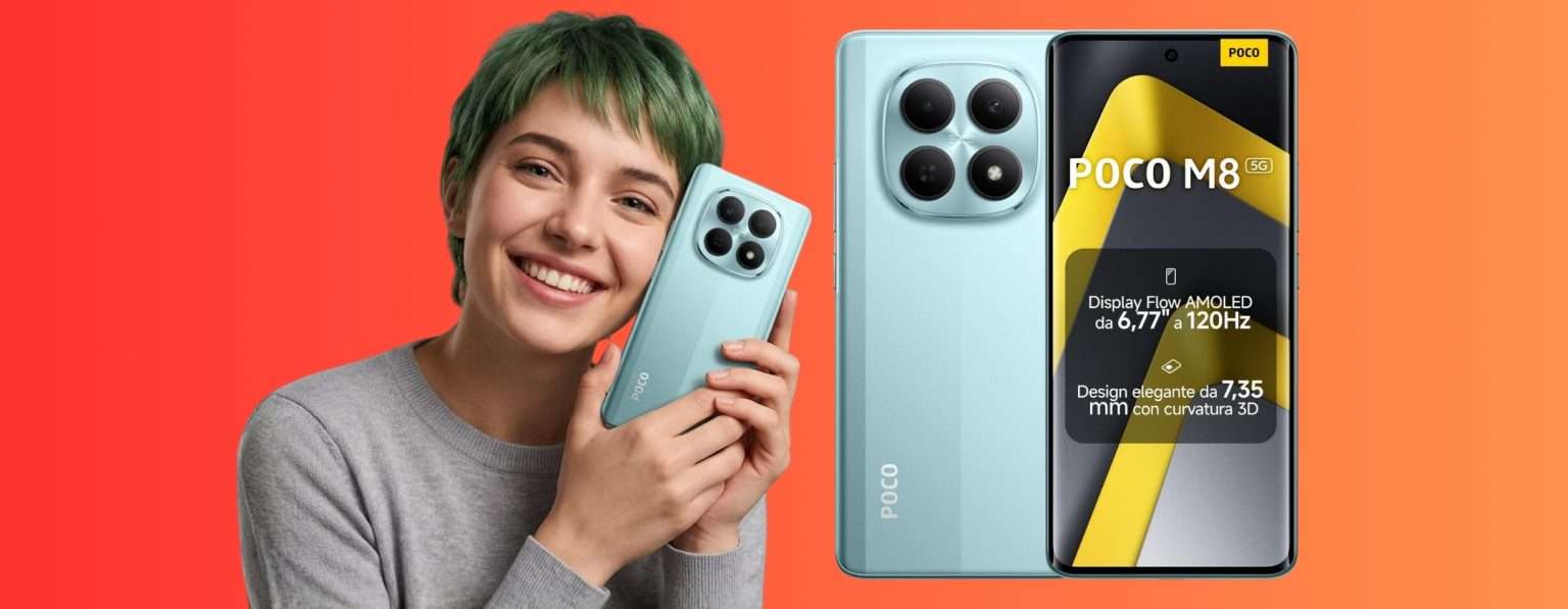 Anteprima: POCO M8 5G da 256GB: rapporto qualità prezzo top (offerta Prime Day)