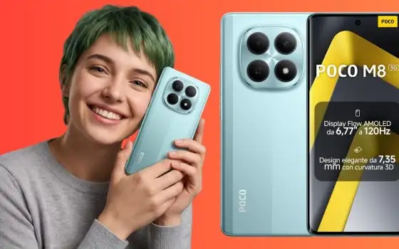POCO M8 5G da 256GB: rapporto qualità prezzo top (offerta Prime Day)