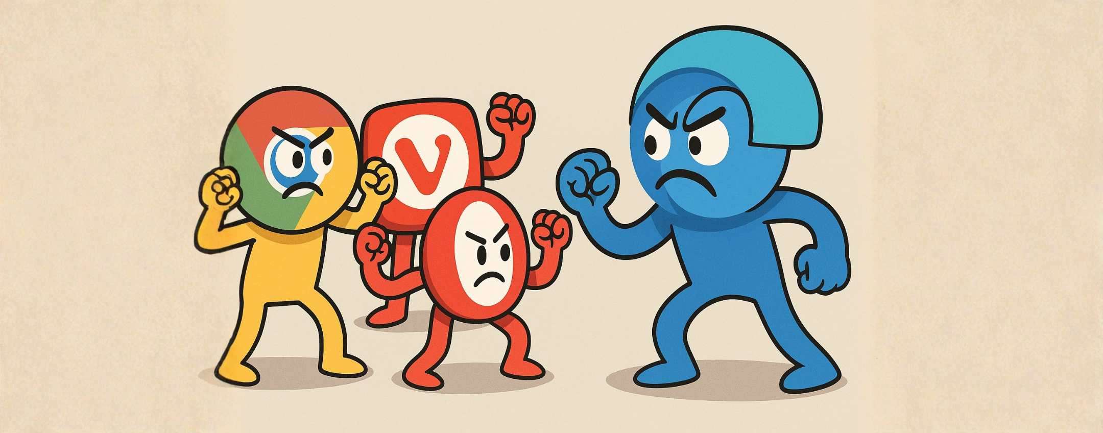 I produttori di browser contro Microsoft: Basta imporre Edge