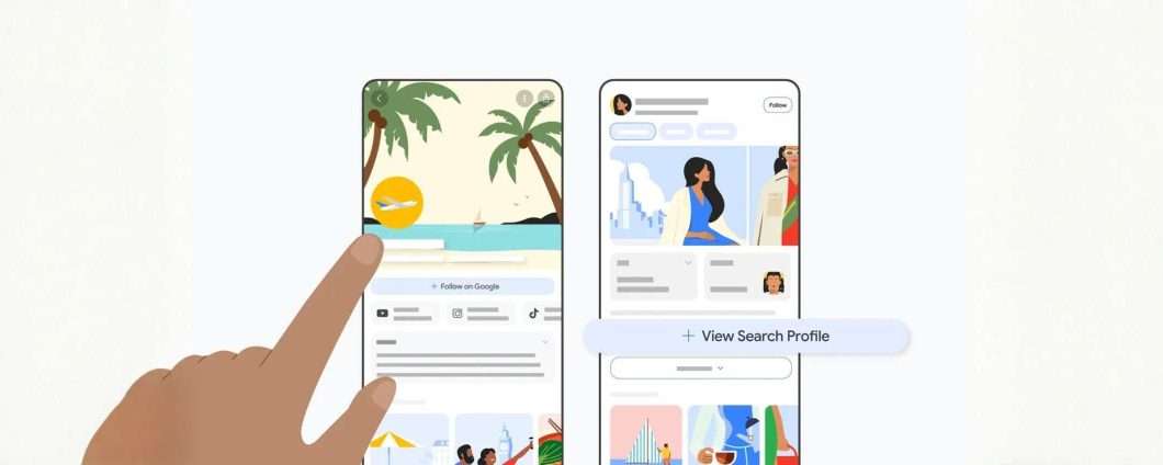 Google offre ai creator i profili personalizzati nei risultati di ricerca