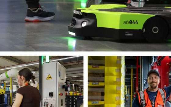 Amazon crea un robot da magazzino con cui parlare, Proteus