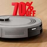 Robot aspirapolvere lavapavimenti Lefant M2 da 6000Pa con il 70% di sconto