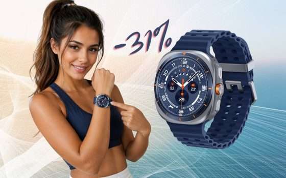 Samsung Galaxy Watch Ultra 2025: completo e in super offerta (-31%)
