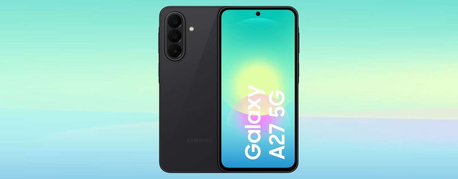 Copertina: Samsung Galaxy A27 5G è ufficiale con display da 120 Hz e AI