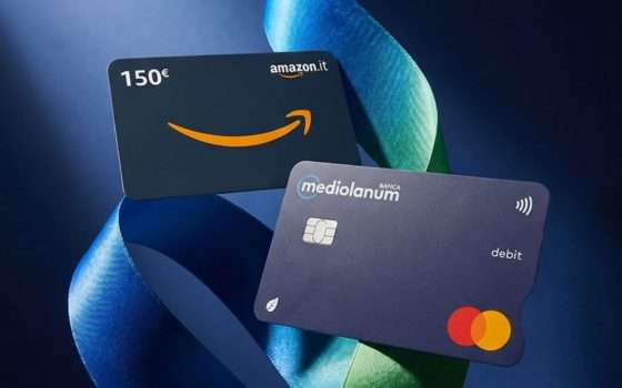Conto online con Buono Amazon da 150€: offerta Banca Mediolanum in scadenza
