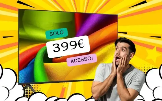 Smart TV LG NANO 4K: una bomba da 55 pollici a soli 399€ su Amazon