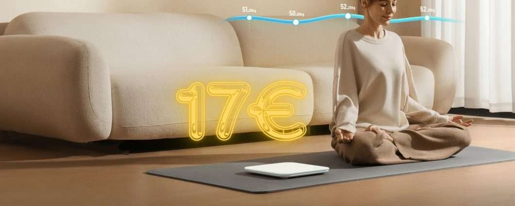 Solo 17€ per la Bilancia Smart di Xiaomi su eBay