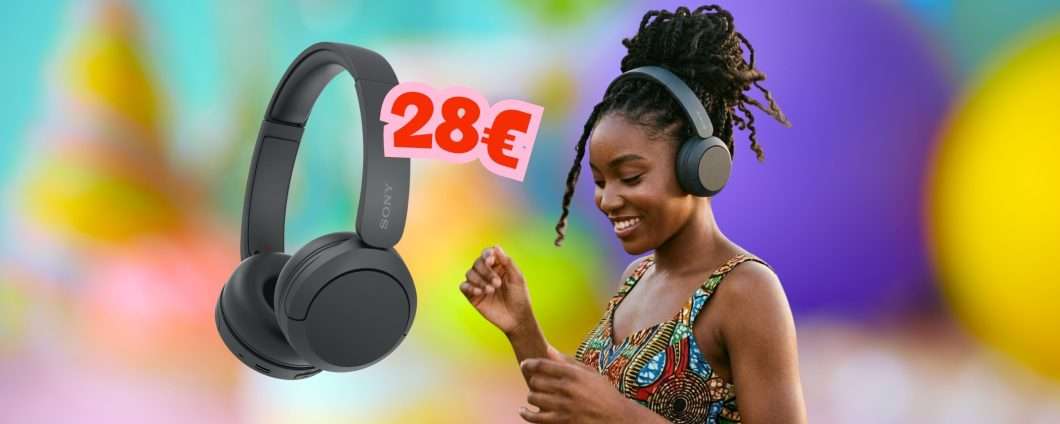 Sony WH-CH520: le migliori cuffie Bluetooth a questa cifra (28€)
