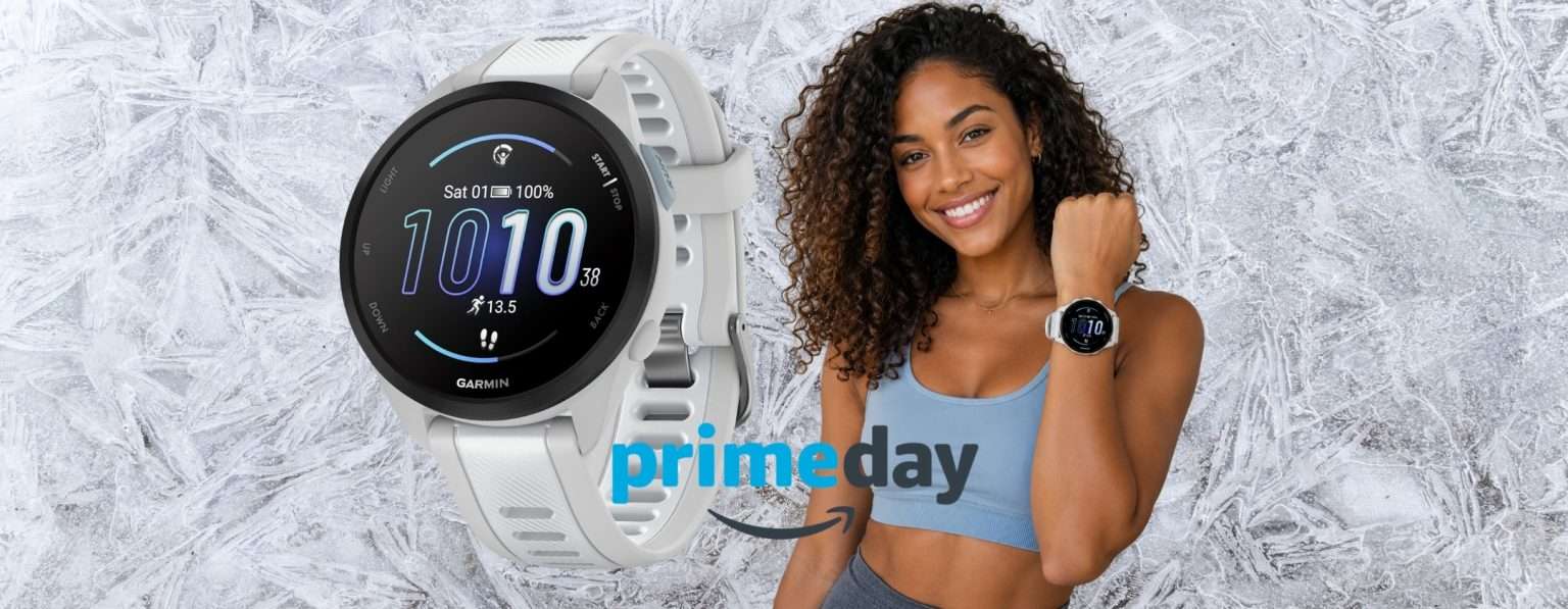 Anteprima: Sport, GPS, monitoraggio avanzato: Garmin Forerunner 165 in offerta al Prime Day