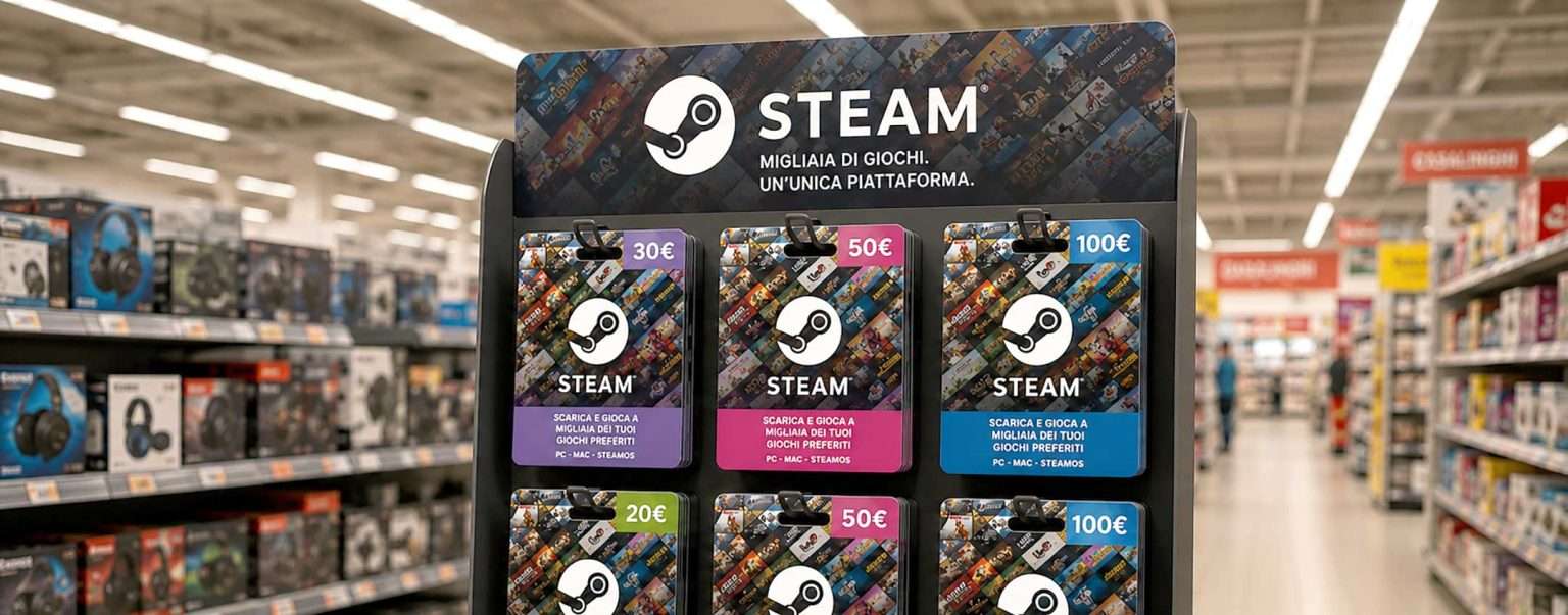 Anteprima: Perché Valve ha deciso di dire addio alle gift card di Steam