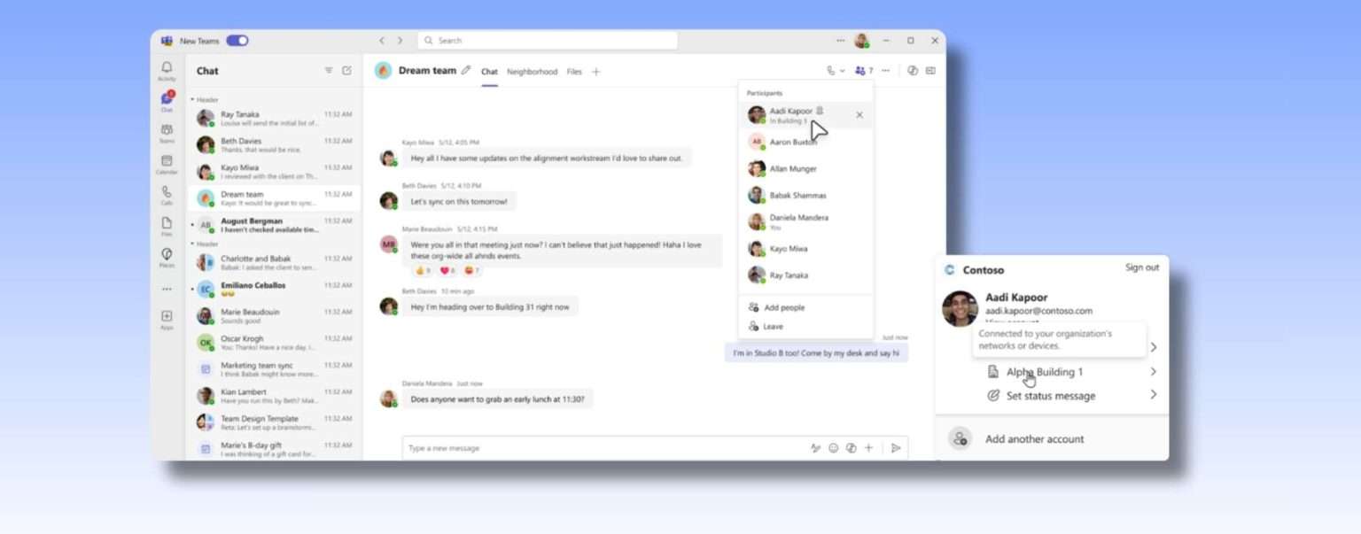 Anteprima: Teams traccerà la posizione in ufficio via Wi-Fi, la funzione controversa