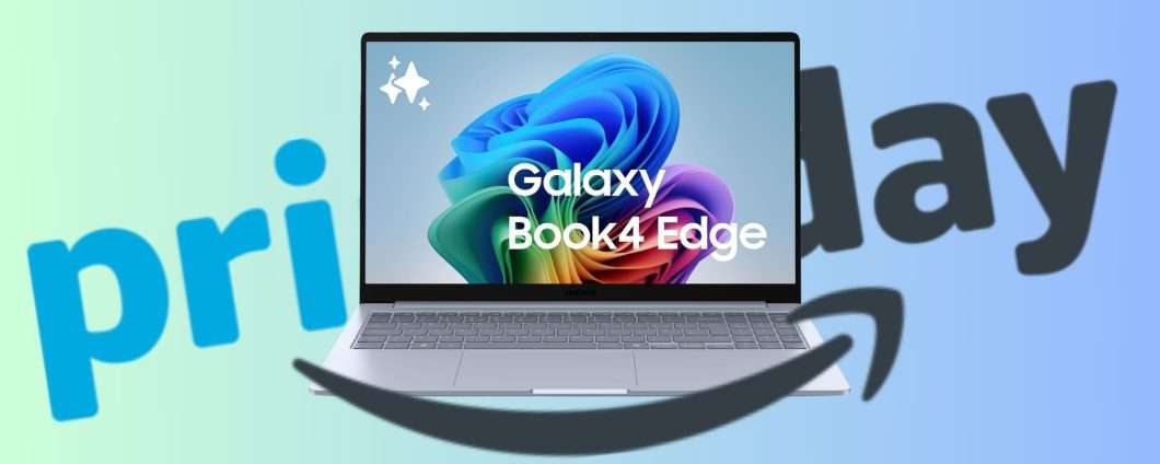 Torna al prezzo più basso il Samsung Galaxy Book4 Edge con il Prime Day