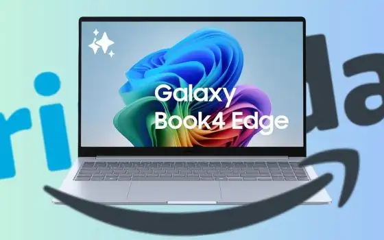 Torna al prezzo più basso il Samsung Galaxy Book4 Edge con il Prime Day