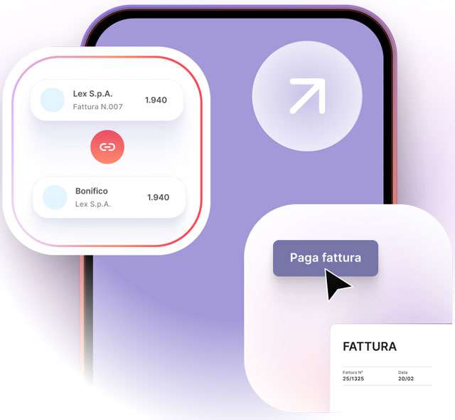 La gestione delle fatture nell'app di Tot, la stessa del conto