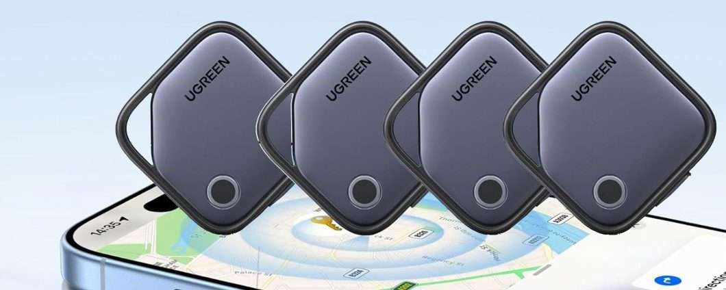 Prime Day: 4 tracker Bt di UGREEN (Android/iOS) in doppio sconto