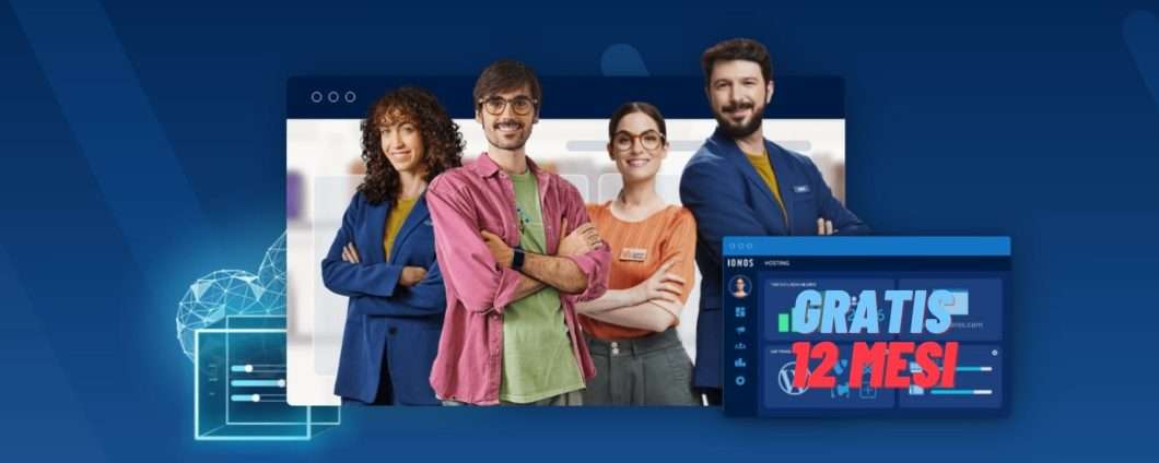 Un anno di IONOS gratis se attivi PLUS per creare il tuo sito web